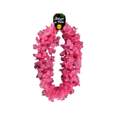 COLLAR FLOR LISO FUCSIA 6 UNIDADES